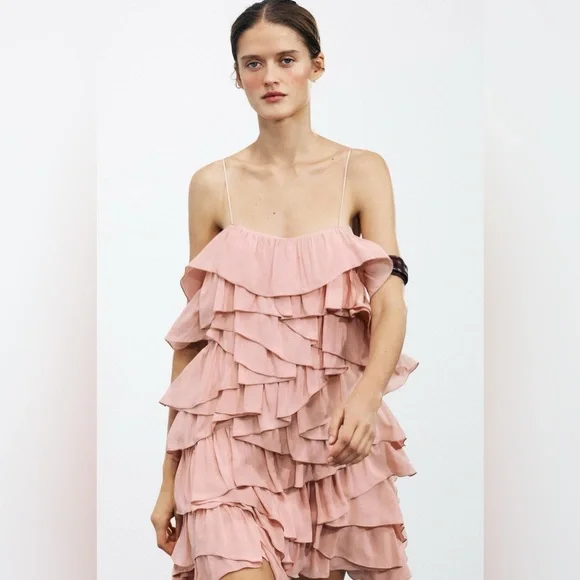 knitted pink dress Merida Knit Dress Pink Pink / M